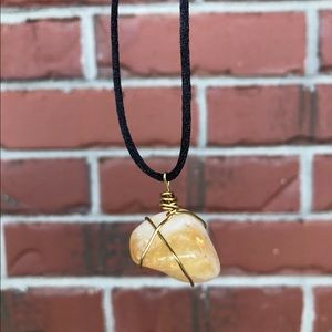 Citrine necklace